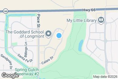 Map image of the property - 2307 Calais Dr
