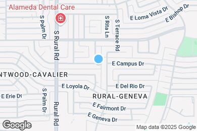 Map image of the property - 2749 S Rita Ln