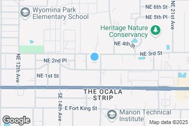 Map image of the property - 1547 NE 2nd St