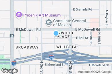 Map image of the property - 501 E Lynwood St