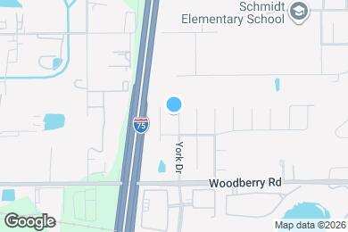 Map image of the property - 1008 York Ct