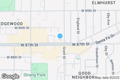 Map image of the property - 87th Street Apartments