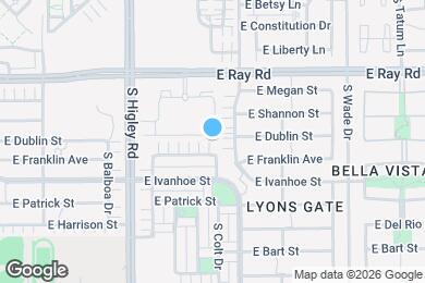 Map image of the property - 3344 E Franklin Ave