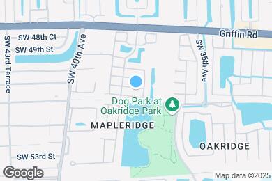 Map image of the property - 3728 SW 50th Ct