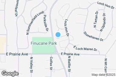 Map image of the property - 8207 N Ridgewood Dr