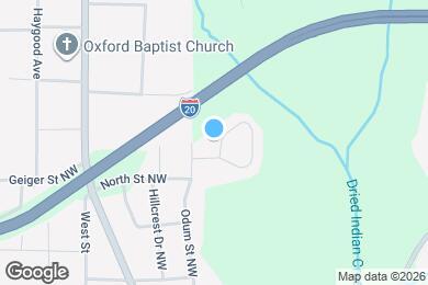 Map image of the property - 6276 Odum Cir NW