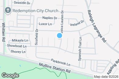 Map image of the property - 1015 Jessica Lauren Dr