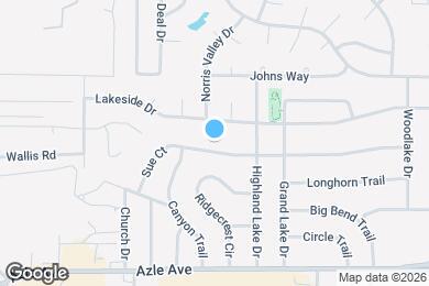 Map image of the property - 6424 Canyon Trail