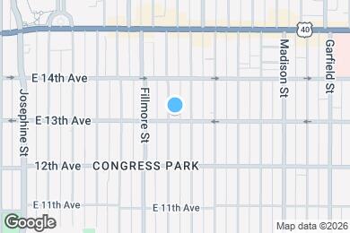 Map image of the property - 1302 Milwaukee