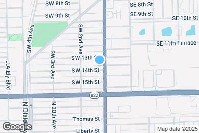 Map image of the property - 1310 S Federal Hwy