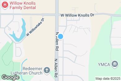 Map image of the property - 2408 W Pasmoso Dr