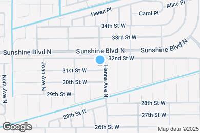 Map image of the property - 2802 31st St W
