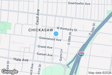 Map image of the property - 1025 S 40th St