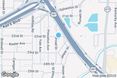 Map image of the property - 2203 Broad St