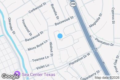 Map image of the property - Plantation Park Apartments