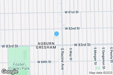 Map image of the property - 8231 S Elizabeth St