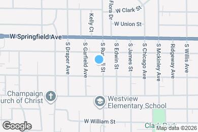 Map image of the property - 509 S Russell St