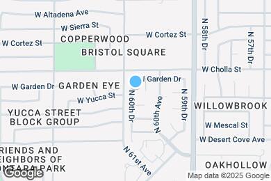 Map image of the property - 11223 N 60th Dr