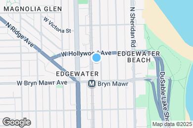 Map image of the property - 5638 N Winthrop Ave