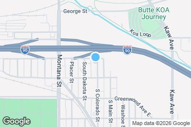 Map image of the property - 2211 S Colorado St