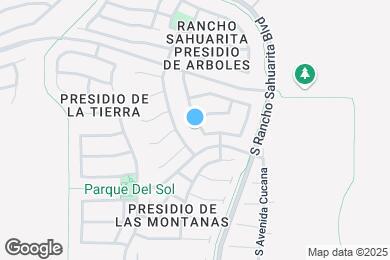 Map image of the property - 14508 S Camino Tierra Monte