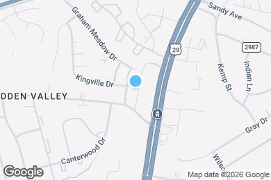 Map image of the property - 203 Kingville Dr