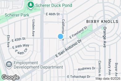 Map image of the property - 4515 California Ave