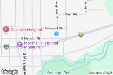 Map image of the property - 743 E Michigan Ave