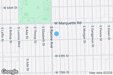 Map image of the property - 1144 W 68th St