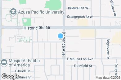 Map image of the property - 1181 E Hollyvale St