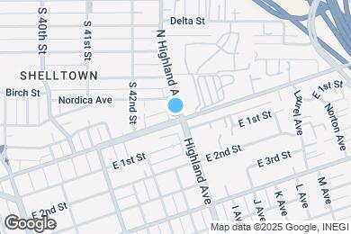 Map image of the property - Division and Highland