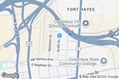 Map image of the property - 764 N 6th St