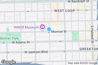 Map image of the property - 100 S Aberdeen St