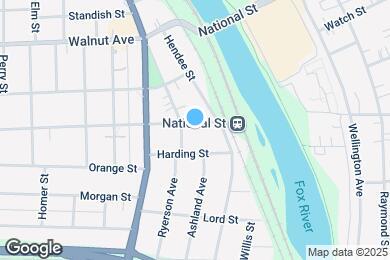 Map image of the property - 125 Oak St