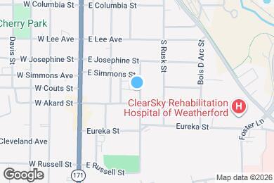 Map image of the property - 702 Sloan St
