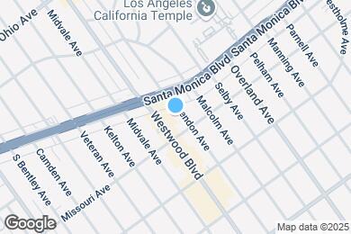 Map image of the property - 1825 Glendon Ave
