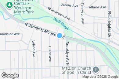 Map image of the property - 948 Westwood Ave