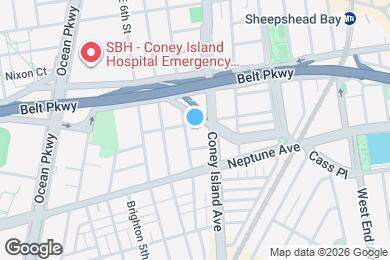 Map image of the property - 712 Banner Ave