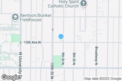 Map image of the property - 1302 9th St N