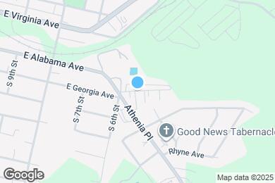 Map image of the property - 714 E Georgia Ave