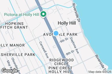 Map image of the property - 921 Ridgewood Ave