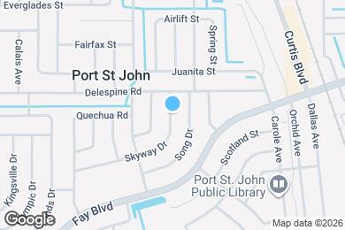 Map image of the property - 4103 Skyway Dr