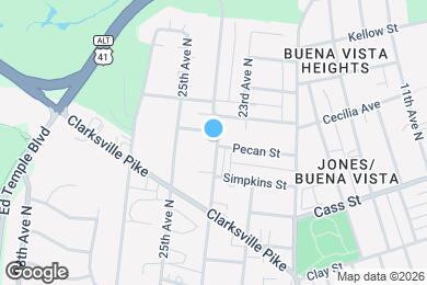 Map image of the property - 2135 24th Ave N