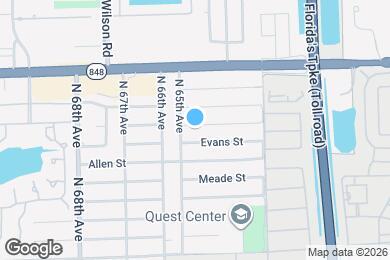 Map image of the property - 6450 Perry St