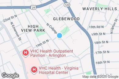 Map image of the property - 1832 N Culpeper St