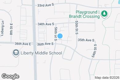 Map image of the property - Shadow Crest Townhomes