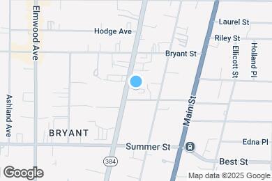 Map image of the property - 849 Delaware Ave