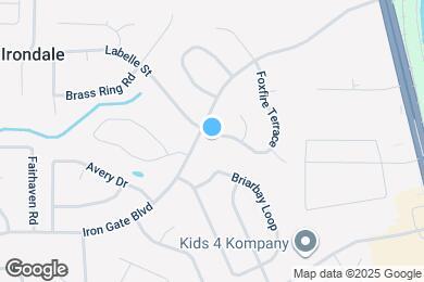 Map image of the property - 10268 Foxfire Terrace