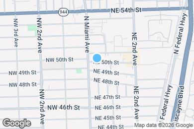 Map image of the property - 38 NE 50th St