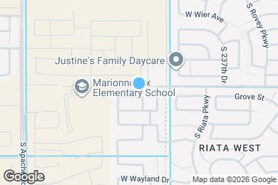 Map image of the property - 23976 W Grove St